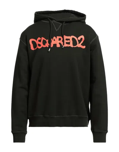 Dsquared2 Sweatshirts In Dark Green