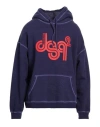 Dsquared2 Man Sweatshirt Dark Purple Size M Cotton, Elastane