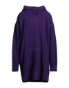 Dsquared2 Man Sweatshirt Dark Purple Size M Cotton, Elastane In Purple