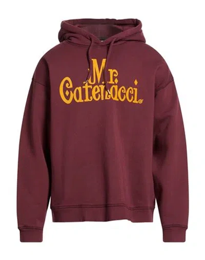 Dsquared2 Man Sweatshirt Garnet Size L Cotton In Red