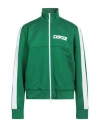 Dsquared2 Man Sweatshirt Green Size Xl Cotton, Polyester, Elastane In Green