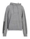 Dsquared2 Man Sweatshirt Grey Size L Cotton In Gray