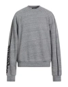 Dsquared2 Man Sweatshirt Grey Size L Cotton In Multi