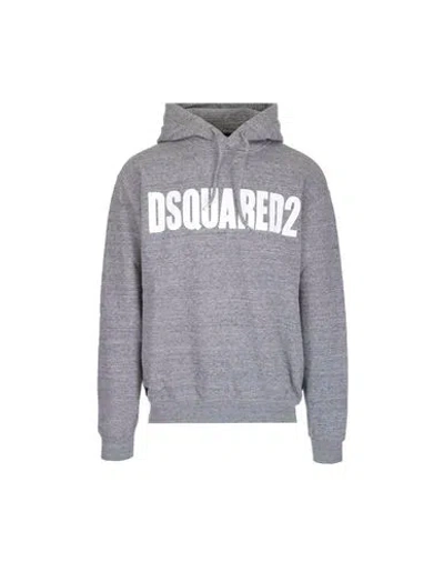 Dsquared2 Man Sweatshirt Grey Size M Cotton