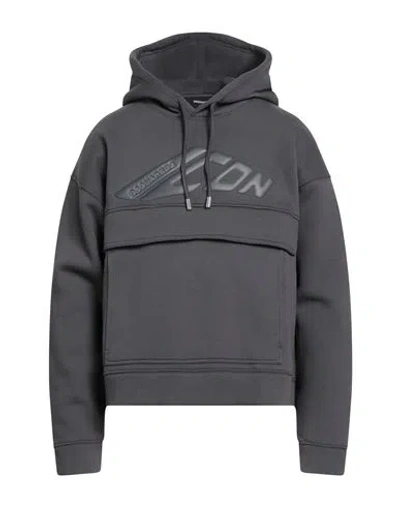 Dsquared2 Man Sweatshirt Grey Size M Cotton, Polyester In Gray