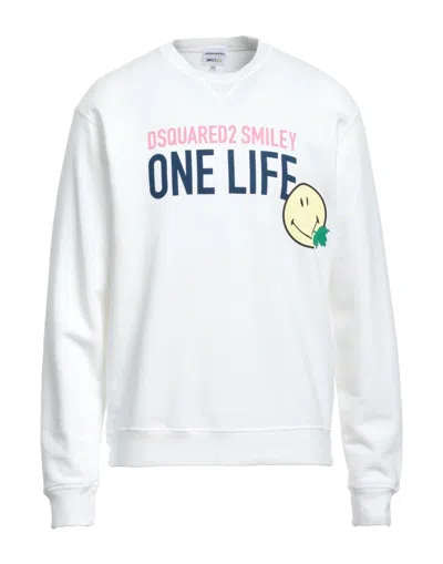 Dsquared2 Sweatshirts In White
