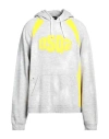 Dsquared2 Man Sweatshirt Light Grey Size L Cotton, Viscose, Elastane In Grey