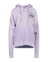 Dsquared2 Man Sweatshirt Lilac Size M Cotton, Elastane In Purple