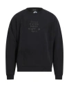 Dsquared2 Man Sweatshirt Midnight Blue Size L Cotton In Blue