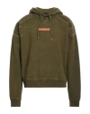 Dsquared2 Cipro Sweatshirt Mit Logo-print In Green