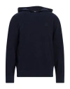 Dsquared2 Man Sweatshirt Navy Size L Cotton, Polyester In Navy