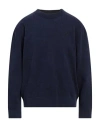 Dsquared2 Man Sweatshirt Navy Size L Cotton, Polyester In Navy