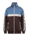 Dsquared2 Men's Colorblock Logo Tape Track Jacket In Blue