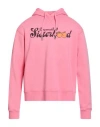 Dsquared2 Man Sweatshirt Pink Size L Cotton In Pink