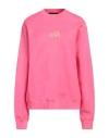 Dsquared2 Man Sweatshirt Pink Size Xl Cotton, Elastane