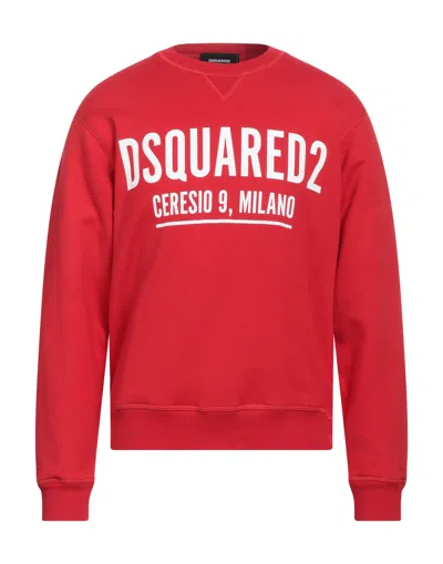 Dsquared2 Sweatshirts In Red