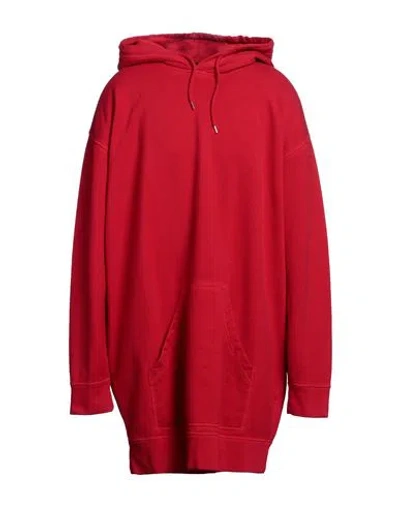 Dsquared2 Man Sweatshirt Red Size M Cotton, Elastane