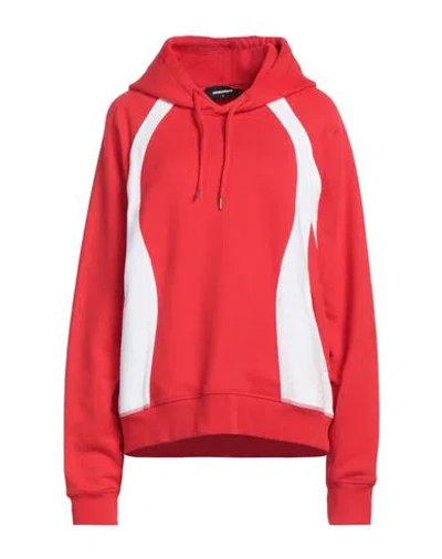 Dsquared2 Man Sweatshirt Red Size S Cotton