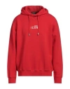 Dsquared2 Man Sweatshirt Red Size Xl Cotton In Red
