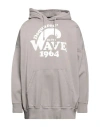 Dsquared2 Man Sweatshirt Dove Grey Size Xxl Cotton In Grey