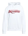 Dsquared2 Man Sweatshirt White Size L Cotton In White