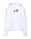 Dsquared2 Man Sweatshirt White Size L Cotton