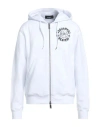 Dsquared2 Man Sweatshirt White Size L Cotton