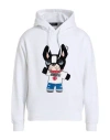 Dsquared2 Man Sweatshirt White Size L Cotton In White