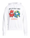 Dsquared2 Graphic-print Drawstring Hoodie In White