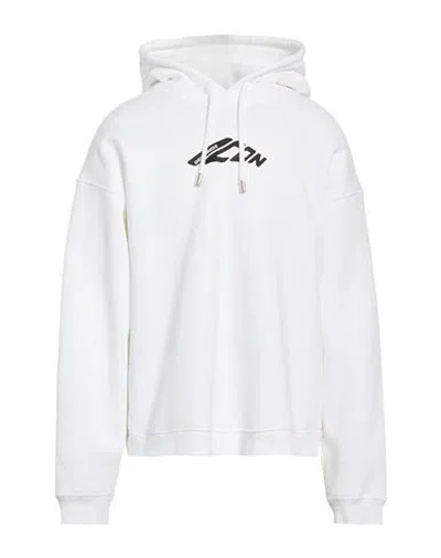 DSQUARED2 DSQUARED2 MAN SWEATSHIRT WHITE SIZE L COTTON, POLYESTER