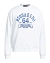 Dsquared2 College Printed Cotton Jersey T-shirt In White