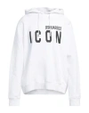 Dsquared2 Icon Hooded Drawstring Sweatshirt In Multi