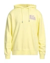 Dsquared2 Man Sweatshirt Yellow Size L Cotton, Elastane