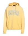 Dsquared2 Man Sweatshirt Yellow Size L Cotton, Elastane In Yellow