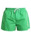 Dsquared2 Man Swim Trunks Green Size 38 Polyamide