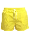Dsquared2 Man Swim Trunks Yellow Size 26 Polyamide, Elastane In Yellow