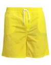 Dsquared2 Man Swim Trunks Yellow Size 34 Polyamide, Elastane