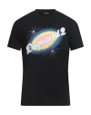 Dsquared2 Logo-print Cotton T-shirt In Black