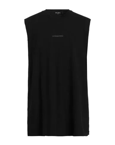 Dsquared2 Man T-shirt Black Size L Cotton