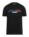 Dsquared2 Slogan-print Cotton T-shirt In Black