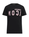 Dsquared2 Dsquared Logo Print T Shirt In Black