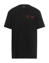 Dsquared2 Man T-shirt Black Size L Cotton