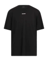 Dsquared2 Man T-shirt Black Size L Cotton