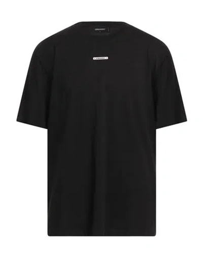 Dsquared2 Man T-shirt Black Size L Cotton