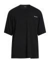 Dsquared2 Man T-shirt Black Size L Cotton In Black