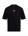 Dsquared2 Man T-shirt Black Size L Cotton