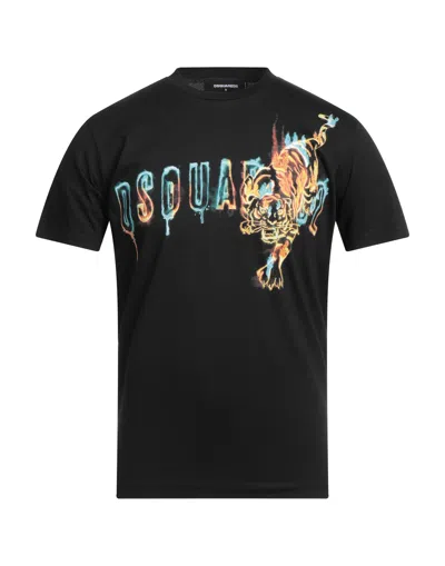Dsquared2 T-shirts In Black