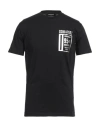 Dsquared2 Man T-shirt Black Size L Cotton