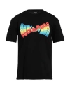 Dsquared2 Man T-shirt Black Size L Cotton