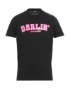 Dsquared2 Man T-shirt Black Size L Cotton